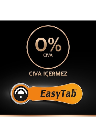 Duracell Activair PR48 13 Numara İşitme Cihazı Pili 6'lı