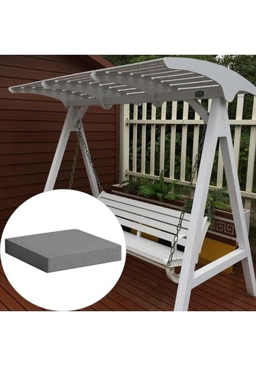 Flybuy İç Mekan-dış Mekan Koltuk Battaniyesi, Bahçe Sandalye Pedleri, Açık-gri Ty, Suntek Minder, Dayanıklı Ve Yumuşak, Kullanışlı Kılıf, 40x40x5cm Açık Gri