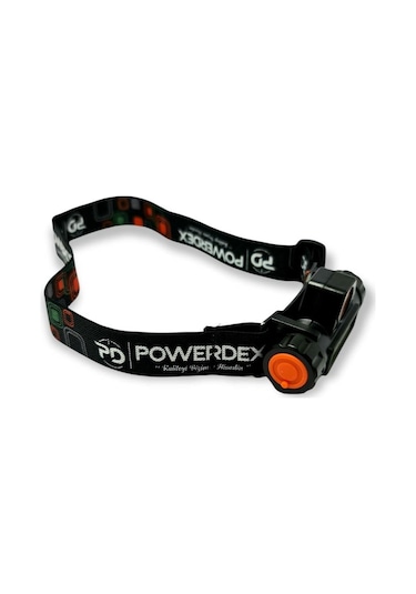 Powerdex Pd-6672 Ledli Şarjlı Kafa Lambası Siyah