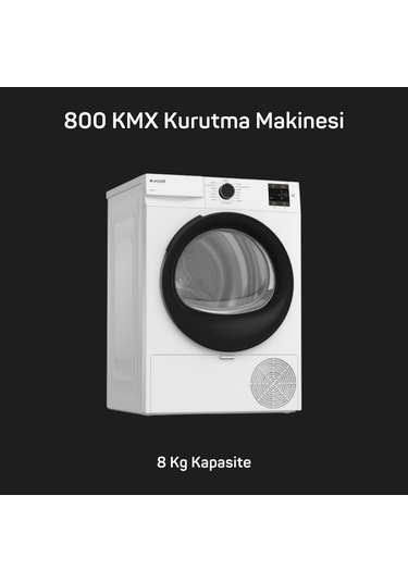 Arçelik 8100 MX Çamaşır Makinesi - 800 KMX Kurutma Makinesi