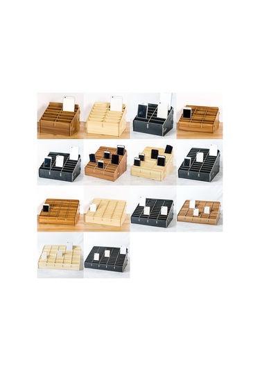 Sones D-86 Ofis Konferans Sınıf Cep Telefonu Saklama Kutusu, Stil: 36 Izgara Siyah Meşe