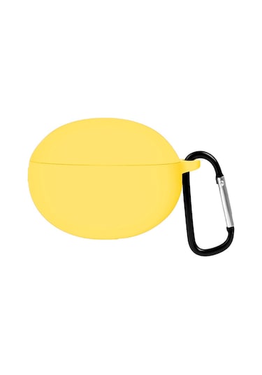 Microsonic Huawei Freebuds 6i Mat Silikon Kılıf Sarı