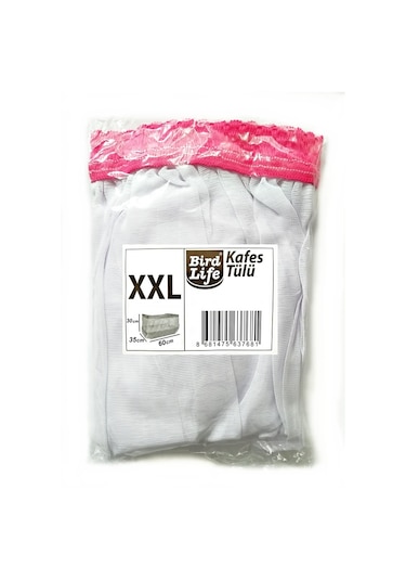 Büyük Boy Xxl Kuş Kafes Tülü 60 X 35 X 30 Cm - Renk Pembe