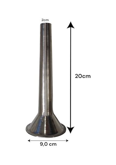 22 Numaraya Uygun Sucuk Hunisi 1.sınıf Kıyma Makinesi Aparatı Çelik