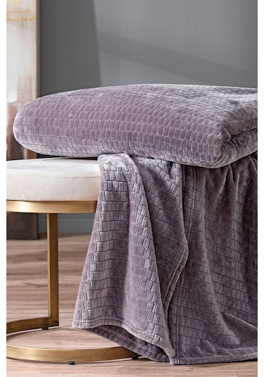 Puffy Trinity Wellsoft Tv Battaniyesi - Kül Moru