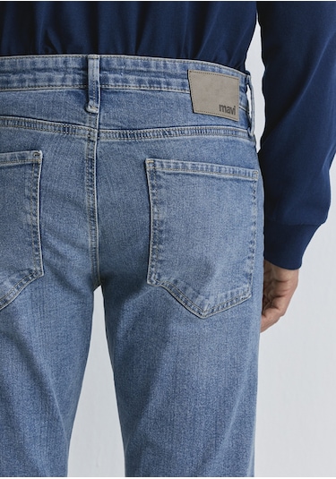 Mavi - Hunter 90lar Puslu Vintage Açık Mavi Jean Pantolon 0020289268 Koyu Mavi Mavi - Hunter 90lar Puslu Vintage Açık Mavi Jean Pantolon 0020289268 Koyu Mavi