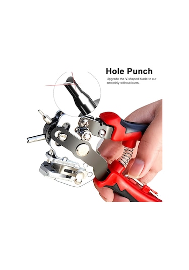 Suofeng Çok Amaçlı Delgeç - Deri, Plastik Ve Kağıt İçin Profesyonel Delik Açma Aleti