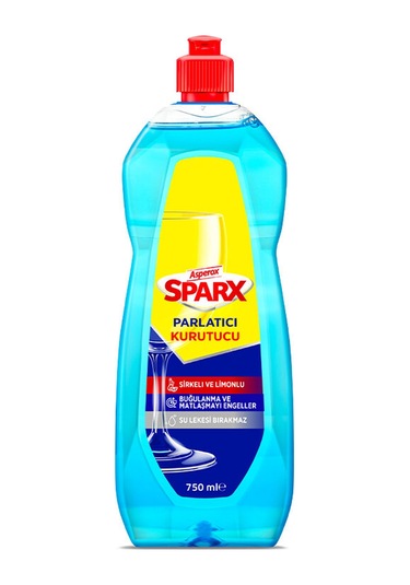 Asperox Sparx Bulaşık Makinesi Parlatıcı 750 Ml