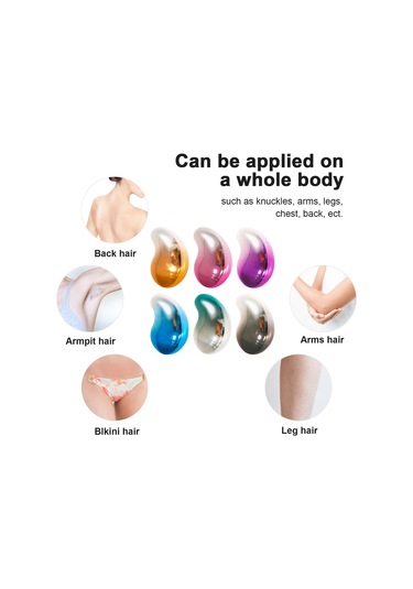 Samdoo Bayanlar İçin Tüm Vücut Ağrısız Tüy Alma Cihazı - Nanoteknoloji Mat Cam Tüy Kesici Parlak Mavi Çok Renkli