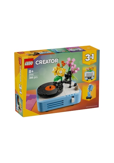 Lego Creator 3'ü 1 Arada Çiçekli Pikap 31172