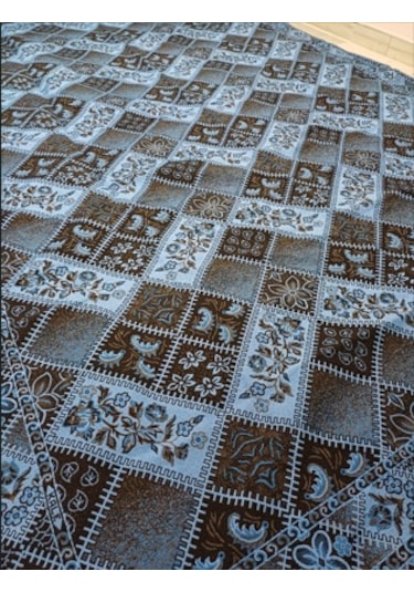 Savan Dokuma Halı Örtüsü 6m² 200 300 Kale Turkuaz