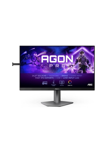 AOC AGON PRO AG256FS 24.5" 390Hz(OC) 0.3ms Pivot IPS Gaming Monitör(Ölü Pixel)