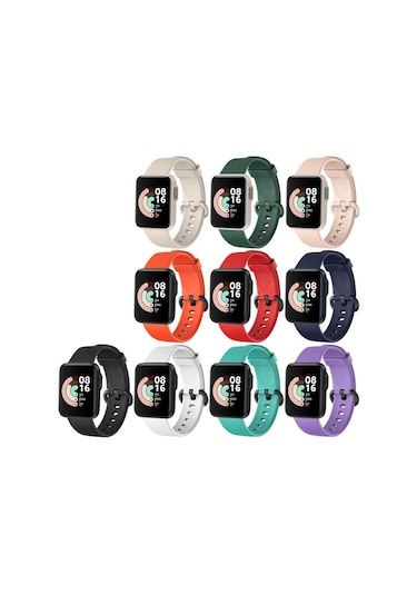 Xiaomi Redmi Watch Mi Watch Lite Uyumlu Klasik Mkst Kordon-siyah