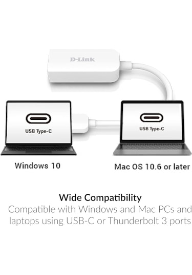 D-link Dub-e250 Usb-c 2.5g Ethernet Adaptör