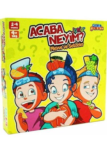 Acaba Neyim? Junior Meyve ve Sebzeler