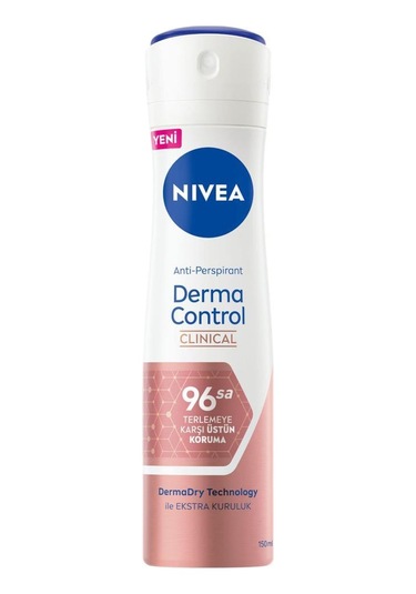 Nivea Derma Control Clinical Kadın Sprey Deodorant 150 ML