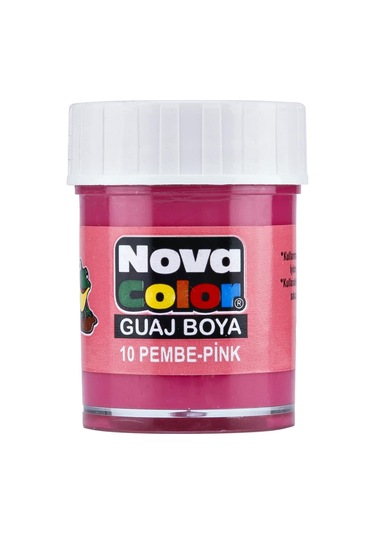 Nova Color Guvaş Boya Pembe Şişe 12'li Paket Diğer