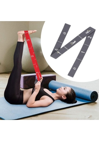 Ganzhoushop Yoga Yeni Suntek Kemeri Kayışı İçin Gri Yeni Başlayanlar Cp Gri