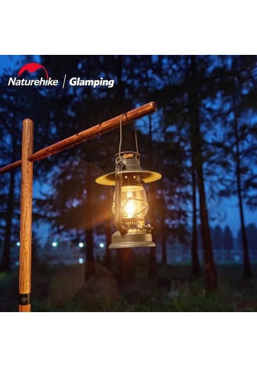 Naturehike Glamping Klasik Gasyağı Lambası Bej Çok Renkli