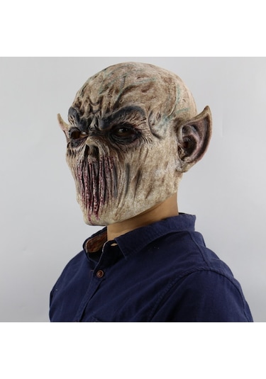 Qianfan Korkunç Cadılar Bayramı Maskesi Terör Hayalet Şeytan