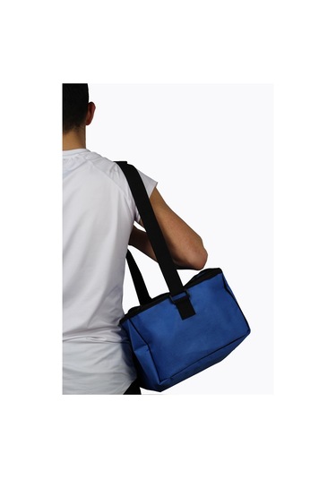 Soğutucu Kamp Piknik Çantası Termos Soğuk Tutucu Çanta  Termos Mavi