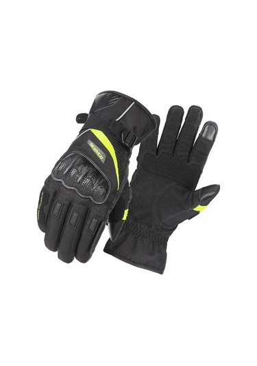 Motosiklet Eldiveni Kışlık Neopren Kumaş Full Korumalı Eldiven