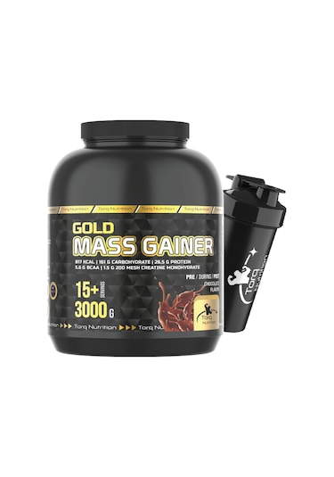Torq Nutrition Gold Mass Gainer Karbonhidrat Tozu 3000 Gr - Çikolata Aromalı