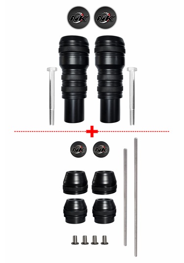 Nkmotors Nk Motors Yamaha Mt-07 2014-2024 Uyumlu 6 Lı Takoz Seti