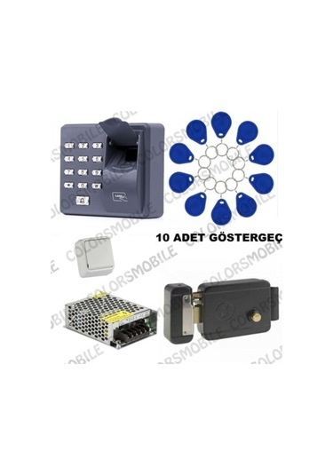 Rfıd Şifreli Parmak Izi Okuyucu Kapı Açma Sistemi