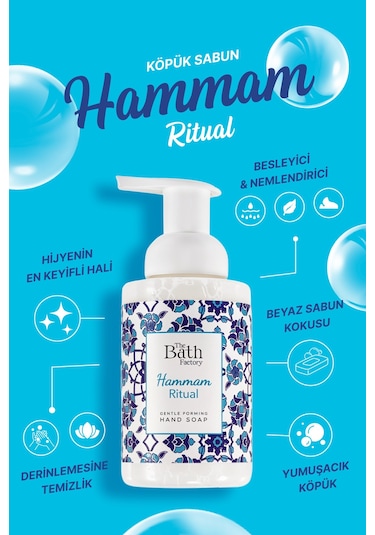 Nemlendirici Arındırıcı Hamam Köpük Sabun 300 Ml