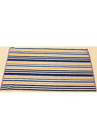 Çizgi Desenli Banyo Havlusu %100 Pamuklu 70x140 Cm