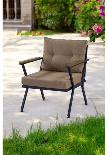 Pilocco Demonte Metal Bahçe Mobilyası Tekli Sarı 60x60cm Sarı