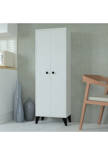 Venedik 6Raflı Banyo Dolabı Beyaz