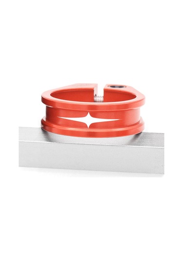 Sones Dağ Yolu Bisikleti Alüminyum Kilitli Sele Borusu Kelepçeleri Sele Borusu Kelepçe Halkası Bağlantı Parçaları 31,8 Mm Kırmızı