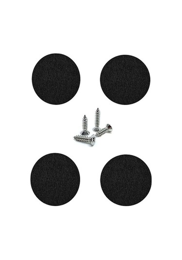 Flybuy Bosphorusboutique Paslanmaz Çelik 6cm Ayarlanabilir Mobilya Ayakları 4 Adet - Modern Ve Dayanıklı -