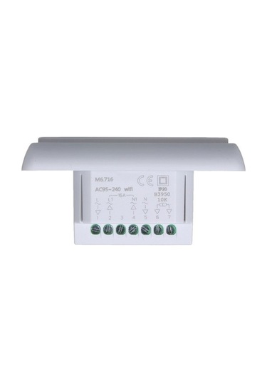 Flybuy Türkçe Akıllı Termostat: Wi-fi Programlanabilir, Dahili Sensör, Lcd Ekranlı, Uzaktan Kumanda, Dijital Sıcaklık Kontrol Cihazı