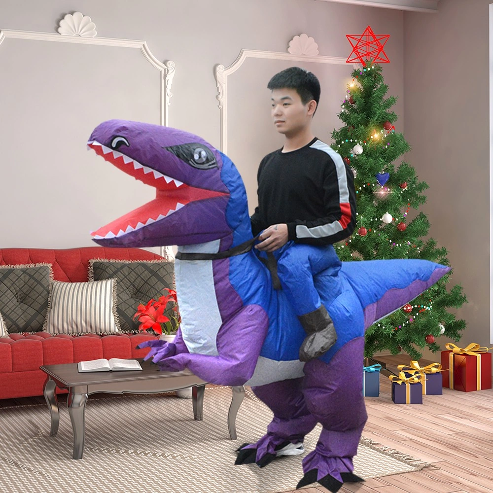 Şişme Dinozor Kostümü Cadılar Bayramı Parti Malzemeleri