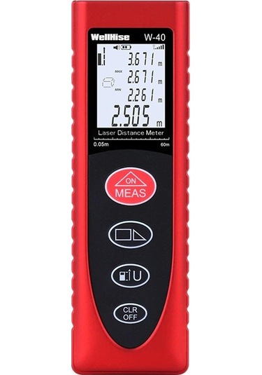 Wellhise W-40 40 Metre Lazer Metre Mesafe Ölçer