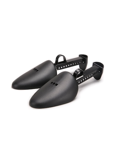 Plar Plastik Telli Ayakkabı Kalıbı - 3 Çift - 6 Adet Siyah