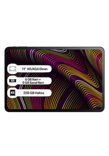 TCL TAB 11 GEN2 6 GB (+6 GB Sanal Ram) 256 GB WUXGA 11" Tablet
