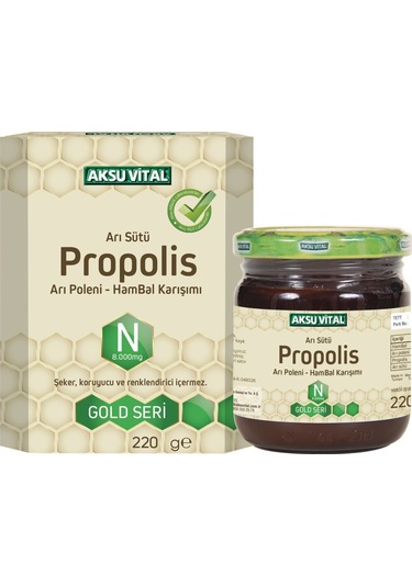Aksuvital Arı Sütü Bal Polen Propolis Karışımı