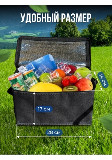 Thermogo Termo Çanta Çanta Soğutucu 376547125 Siyah