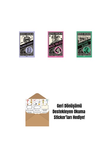 Ölümün Gözdesi + Maça Valesi + Ahhilleus Un Ölümü + Okuma Sticker'ları