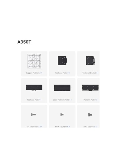 Snapmaker 2.0 A350 3d Yazıcı İçin Hızlı Değiştirme Kiti