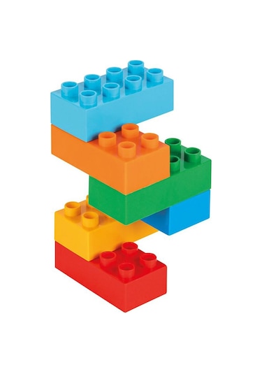 Makro 6 Renkli Tuğla Bloklar