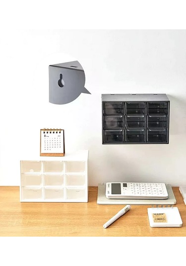 Vkarman Masaüstü Küçük Eşya Düzenleyici 224640249 Siyah