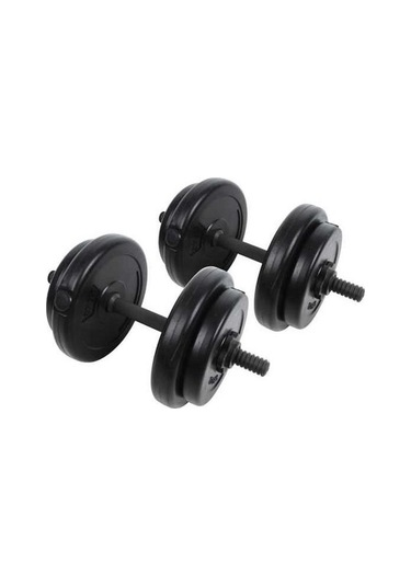 Dynamic Vinyl Dambıl Set 15 KG Siyah