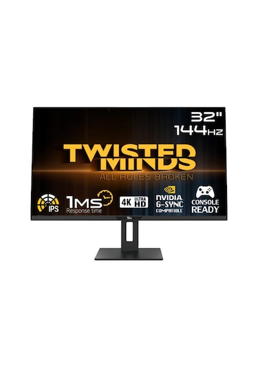 Twisted Minds 32 TM32DUI 4K 144 Hz 1 MS Ps/Xbox Gaming Monitör