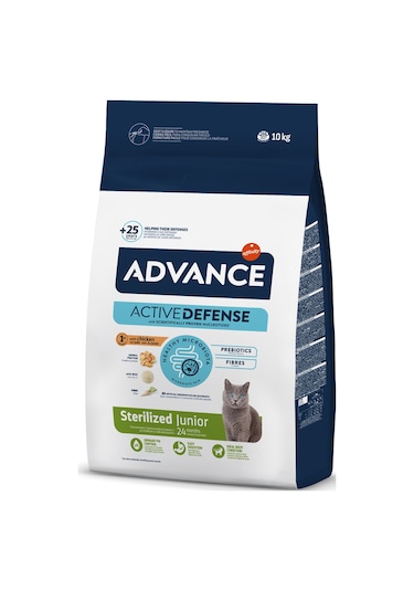 Advance Junior Kısırlaştırılmış Yavru Kedi Maması 10 KG