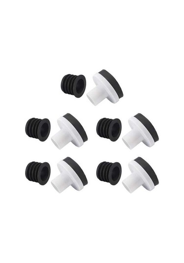 Trendooze Tuvalet Flanş Halkası, Drenaj Önleyici, Siyah, Pratik Tasarım Siyah